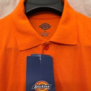 NWT Dickies Men’s Orange Polo, M